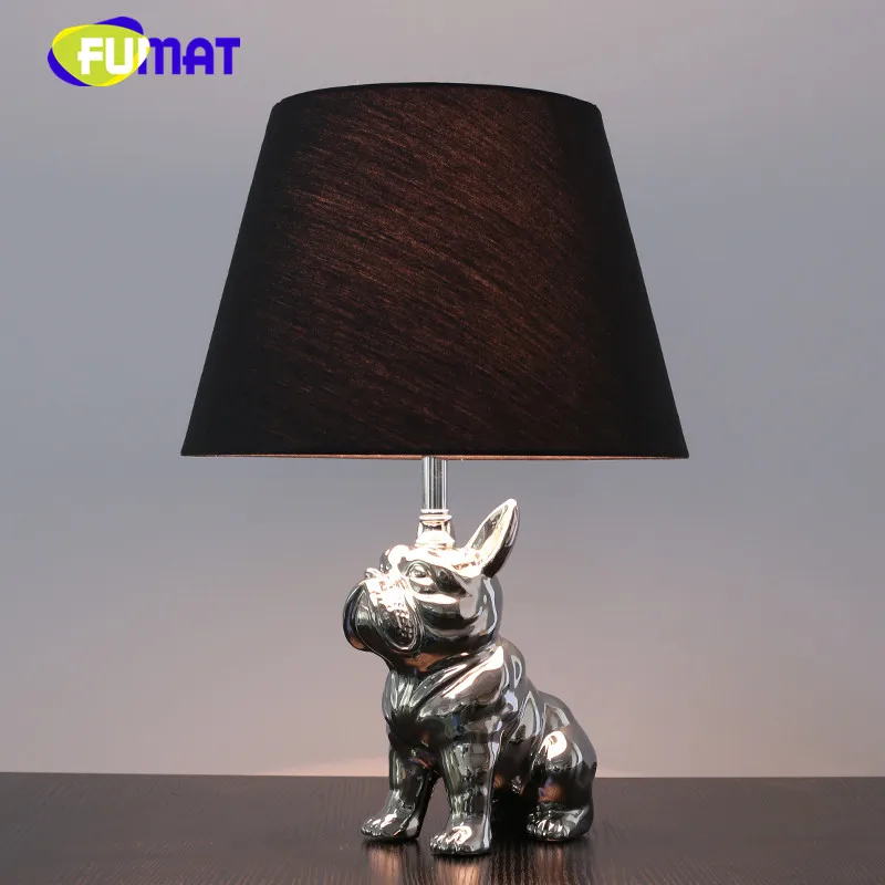 Ceramic Dog Table Lamp 3