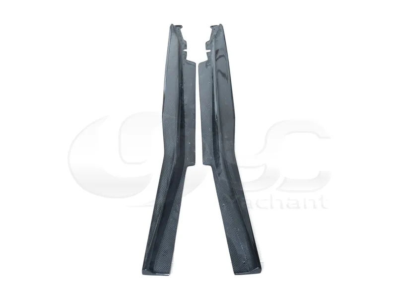 2014-2015 Chevrolet Corvette C7 APR Style Side Skirts Extension Underboard CF (1)