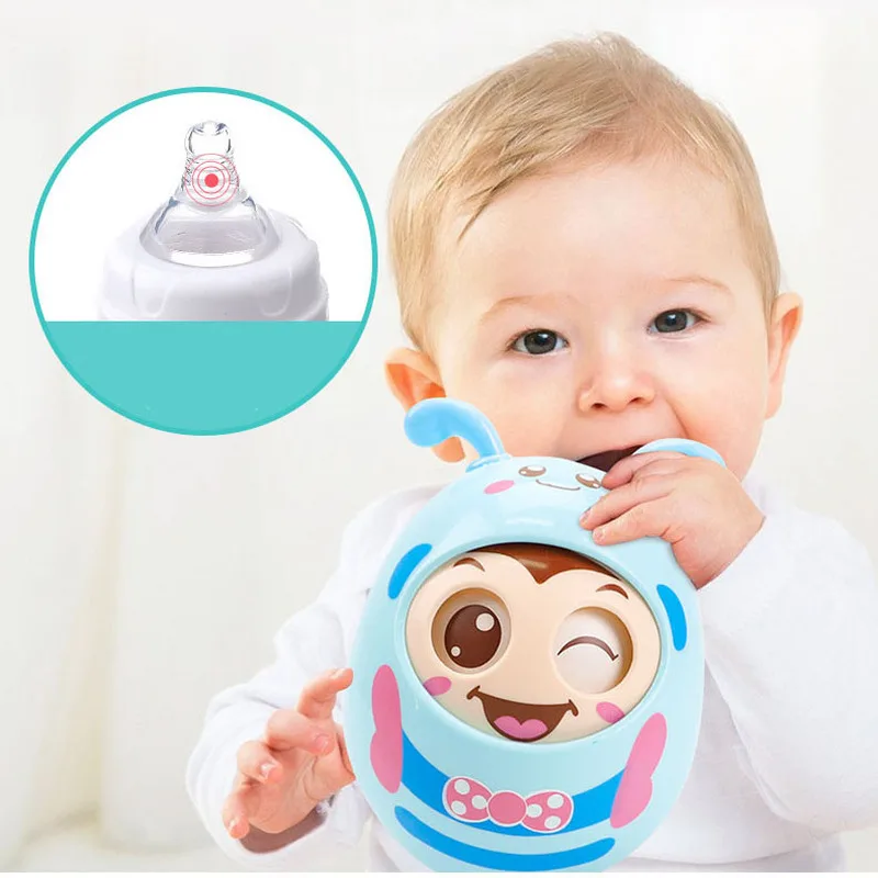 Baby Toys 0 12 13 24 Months Teether Rattles Tumbler Toys for Baby Toddlers Baby Boy Toys Tumbler Shakes Toy Children