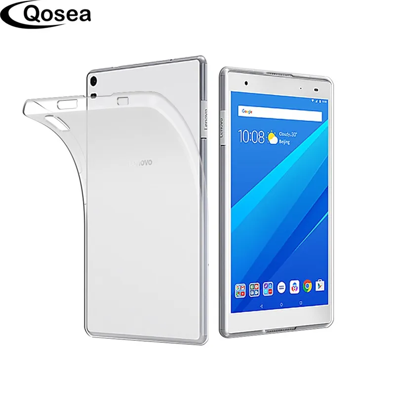Мягкая задняя крышка из ТПУ Для lenovo Tab 4 8 Plus TB 8704 8704F защитный чехол прозрачного