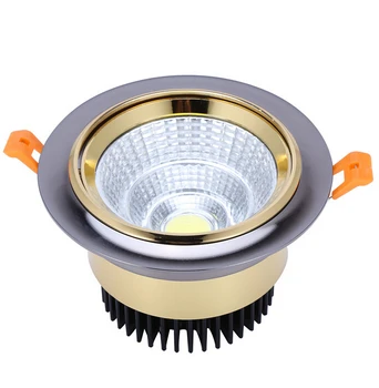

Dimmable 10w 15w COB led down light 85-265v led spot recessed ceiling lamp dimmable led ceiling downlight COB Led Lamp