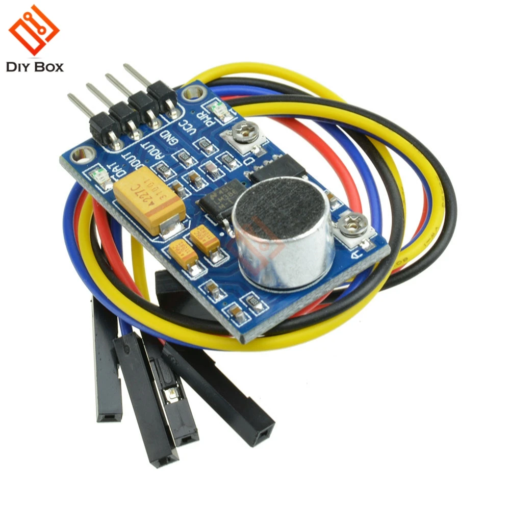 

Sound Detection Module Sound Sensor Voice Detector LM386 Intelligent Sensor