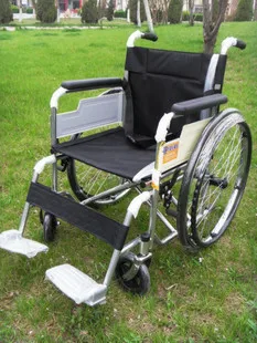 10% скидка восстановительная инвалидная коляска утолщение стальная труба Складной утолщение штатив с пневматическим амортизатором инвалидная коляска