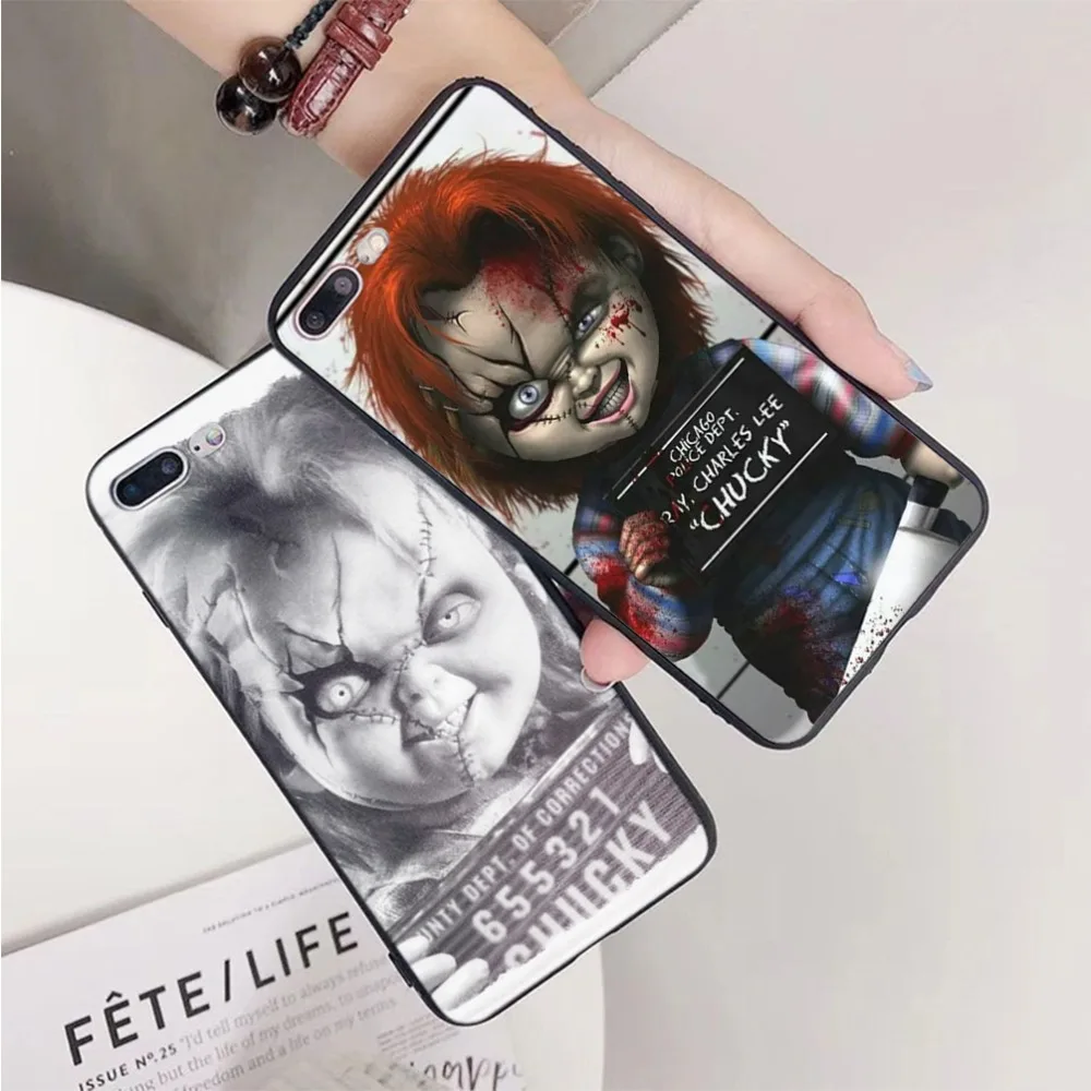 

Imido Charles Lee Ray Chucky Doll Soft silicone Phone Case for Apple iPhone 6 6s 6plus 6sPlus 7 7plus 8 8plus Cover Cases