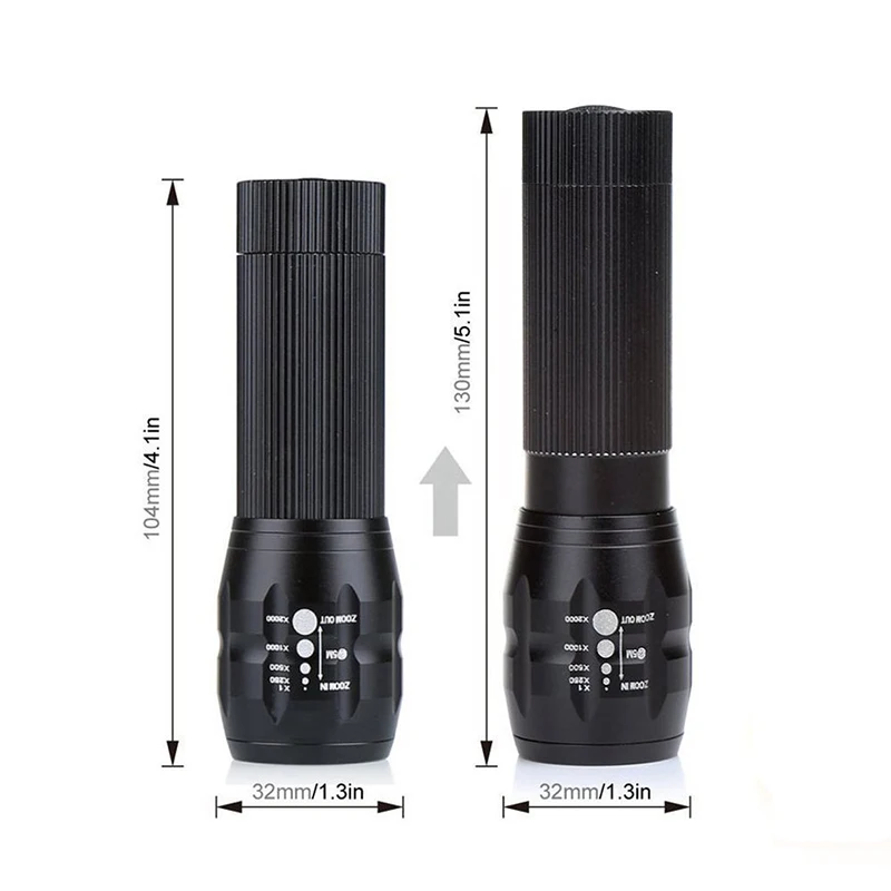 2300 LM Led Bike Flashlight 3 Mode Q5 Bicycle Bike Light Lamp Front Torch Lights Waterproof Lamp + Bike Holder LT0082 (2)