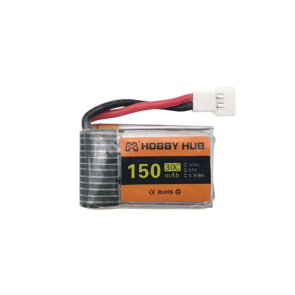 Аккумулятор для квадрокоптера H8Mini 3 7 В 150 мА · ч 30C H2 H8 H48 U207 с зарядным устройством
