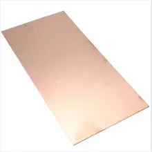 1pc New 99.9% Pure Copper Cu Metal Sheet Plate Foil Panel 150*100*1mm For Industry Supply