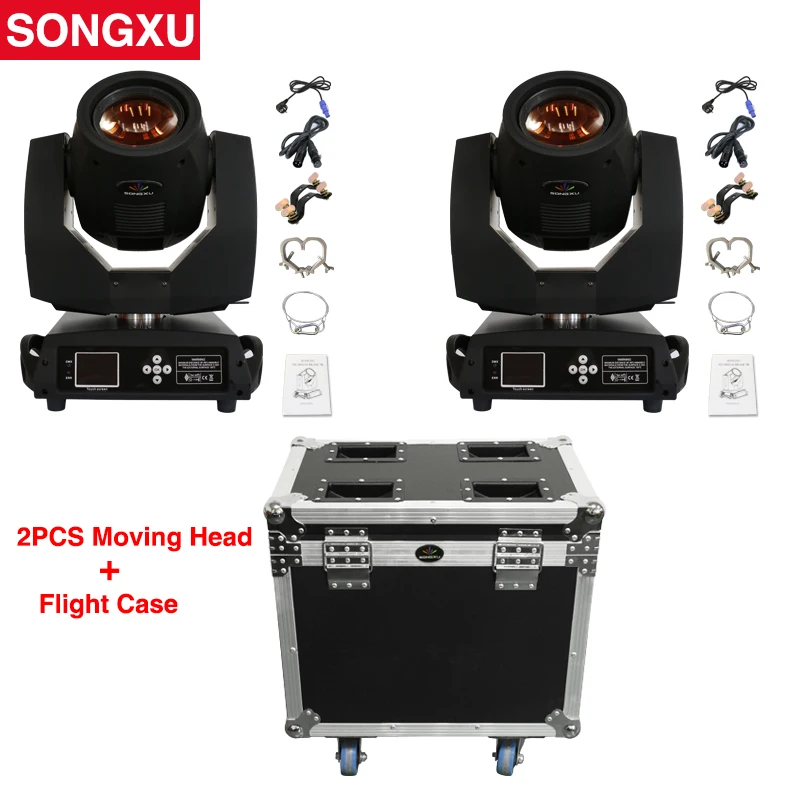 

Flight Case 2pcs Sharpy Beam Lyre 230 Beam 7R Moving Head Light with Flight Case 2in1 for DJ Club Nightclub Party/SX-MH230