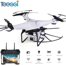 Teeggi SG600 FPV системы Радиоуправляемый Дрон с 2MP 720 P Wi Fi HD камера Quadcopter высота удерживайте ключ возврата Вертолет VS X5SW X5HW Дрон