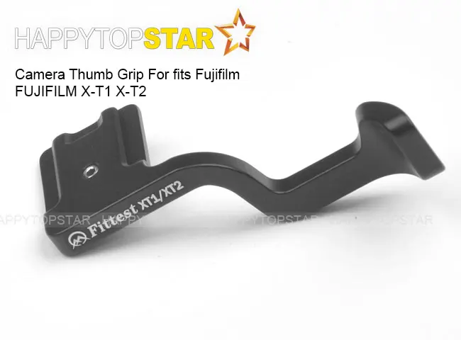 Camera Thumb Grip Fittest AL Aluminum Thumb Grip for FUJIFILM FUJI X-T1 X-T2 XT1 XT2 Camera Hot Shoe Hotshoe CNC