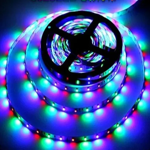 5 M DC12V SMD3528 IP65 Водонепроницаемый Светодиодная лента 60Led/m RGB Красочная лента освещение для KTV бар праздничное освещение