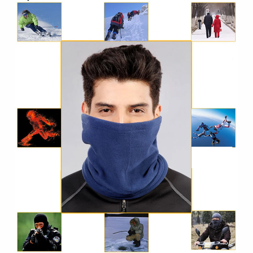 Спортивный шарф многофункциональный для езды на велосипеде, мотоцикле банданы для шеи Теплая Лыжная маска для лица головные уборы ветрозащитные шарфы