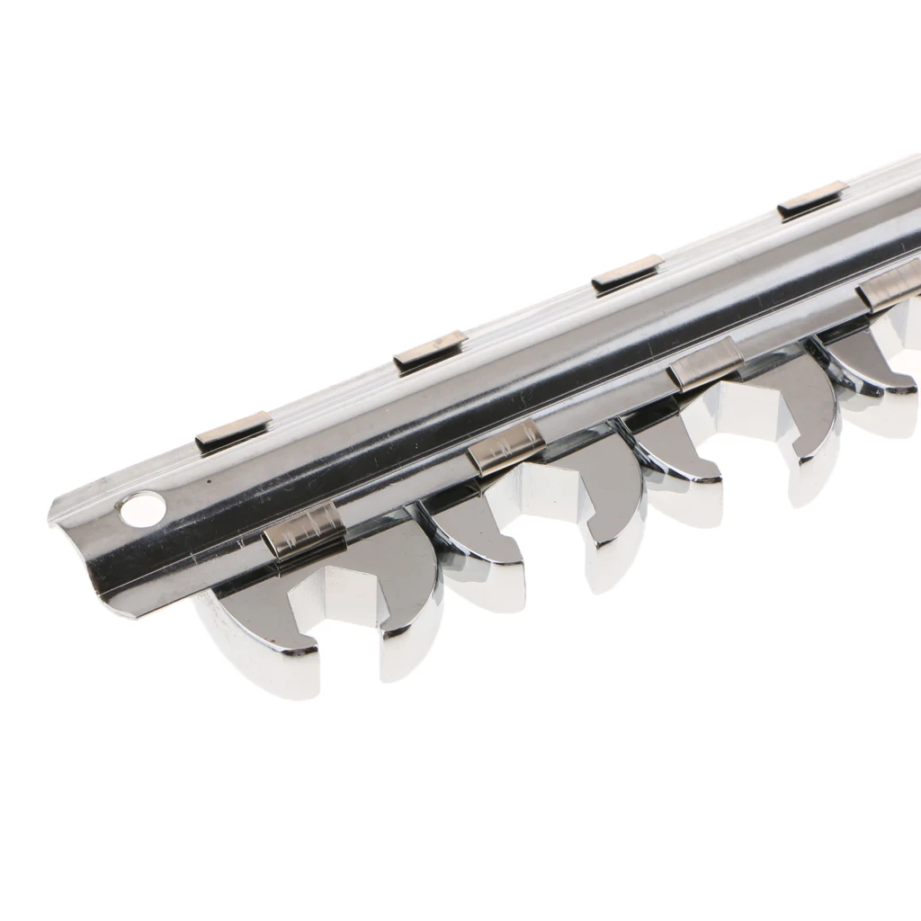 10pcs Flare Nut Crowfoot Line Hex Wrench Set 38'