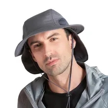 Мужская солнцезащитная Кепка для походов спорта рыбалки для пешего туризма с защитой шеи для пешего туризма с откидной крышкой для лица и шеи L0402