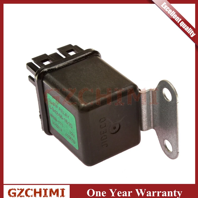 thumbnail interactive-video image 1 of 8942481610 12V Preheating Relay Glow Plug For Hitachi ZAXIS27U ZAXIS50U ZAXIS40U 1 of 13