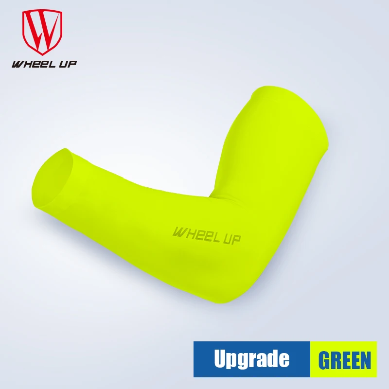 upgrade green Колеса до Новинка года обновления УФ доказательство солнцезащитный крем велосипед Велоспорт Armsleeve Спорт на открытом воздухе прохладном MTB дорожный Аксессуары для велосипеда armwear - Цвет: upgrade green