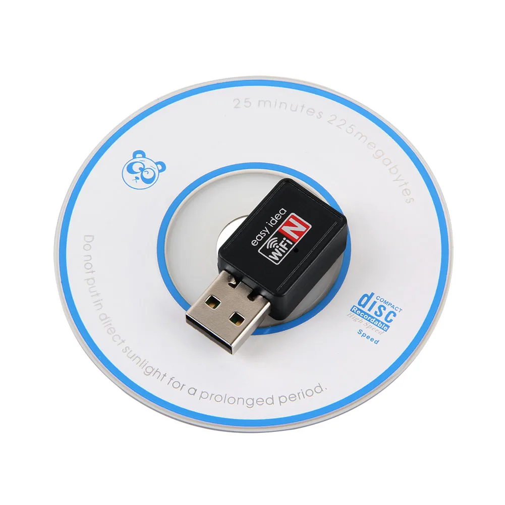 

Wireless Wifi Adapter 150Mbps 2dB Antenna USB Wifi Receiver Network Card 802.11b/n/g High Speed Wifi Adaptador