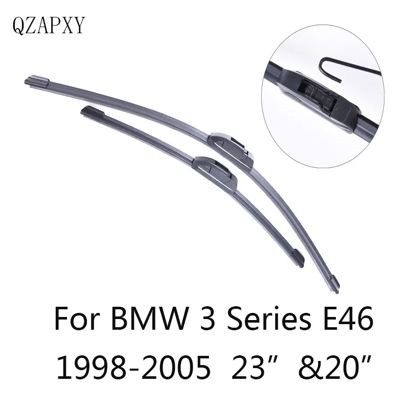 QZAPXY Car Wiper Blades for BMW 3 Series E46 23"&20"1998 1999 2000 2001