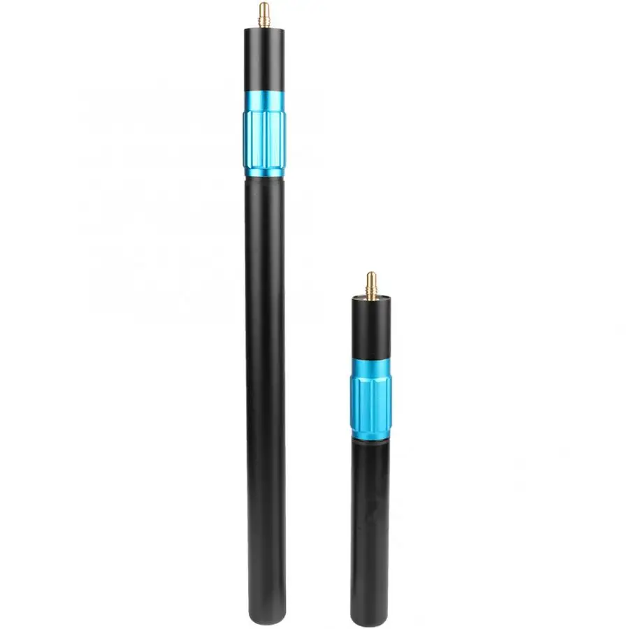 

Aluminium Alloy Billiard Pool cue extension Push on Telescopic Snooker Billiard Pool Cue Long Extension Stick Billiard Accessori