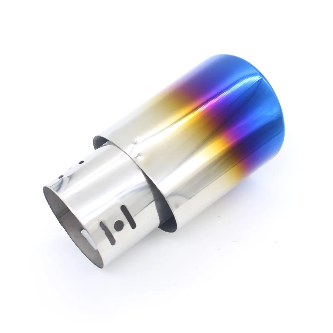 Dongzhen Bluing STAINLESS STEEL EXHAUST TAIL REAR MUFFLER TIP PIPE Fit