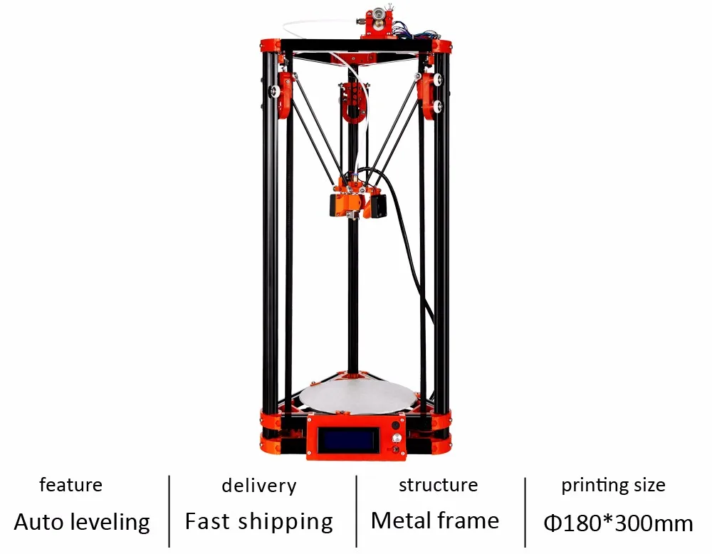 

factory supply 3d printer kit diy with filament 8g sd card for free