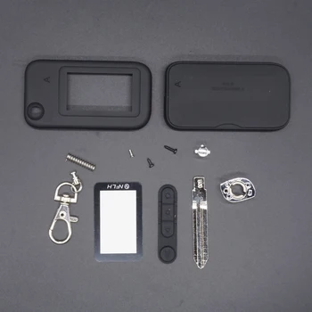 

Starline A92 fold blade fob case cover A94 A95 V63 T94 folding car flip remote + A92 Glass alarm keychain New case Accessories
