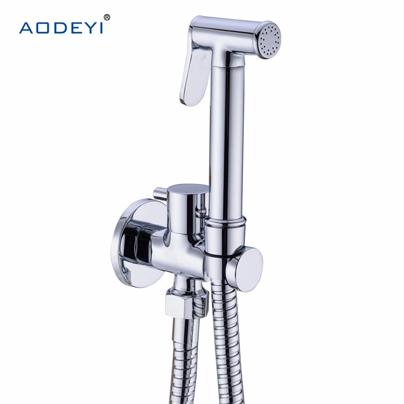 Jood Bediende plotseling Portable Brass Toilet Valve Shower | Hand Held Bidet Sprayer Toilet - Toilet  Hand - Aliexpress