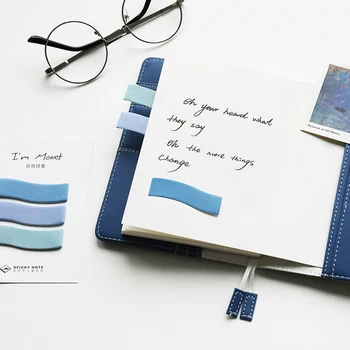 

60sheet Creative Colorful Geometry Sticky Notes Geometric Adhesive Memo Pad School Supply Planner Sticker Paper Bookmark