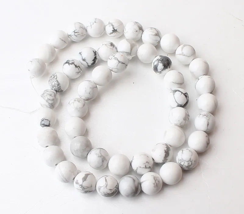 white Turquoise beads-1
