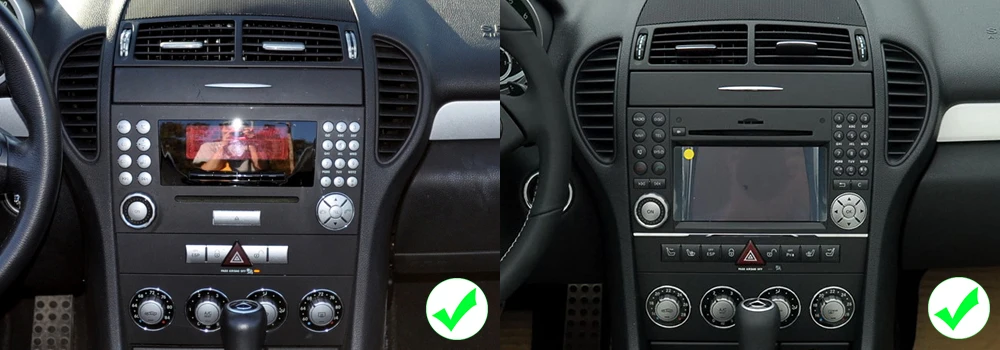 2 Din Автомобильный мультимедийный плеер Android 9 авто радио для Mercedes Benz SLK Class R171 2004~ 2011 NTG DVD gps 8 ядер 4 Гб+ 32 ГБ BT