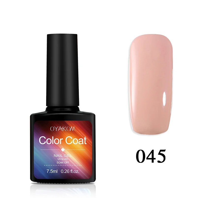 Конфеты обнаженной Цвет 7 5 мл гель лак для ногтей Лаки DIY Nail Art Дизайн выдерживает