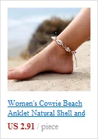 GEMIXI женский браслет на лодыжку пляжная лапка горячая Распродажа модные украшения 4,17