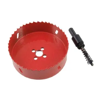 

WSFS Hot Sale Red 110mm Diameter Hole Cutting Tool Bimetal Hole Saw