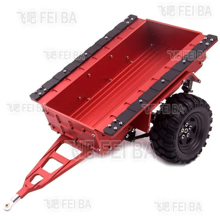 

1/10 RC Rock Crawler Metal Trailer for Axial SCX10 SCX10 D90