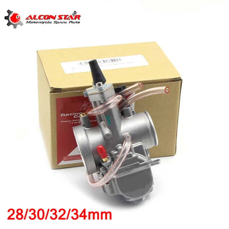 Модифицированный карбюратор Alconstar PWK 28 30 32 34 мм для мотоцикла ускоритель подачи