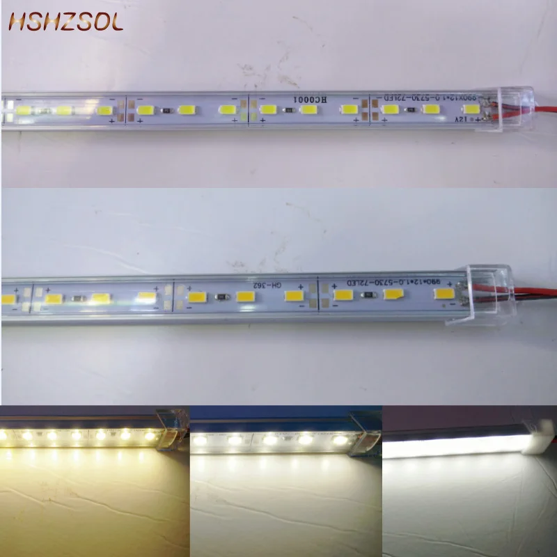 10 шт. * 35/50 см фабричная оптовая продажа 50 DC 12 В 36 SMD 5630 Светодиодная Жесткая