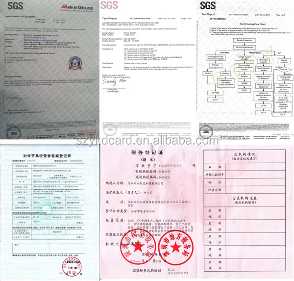 Certification