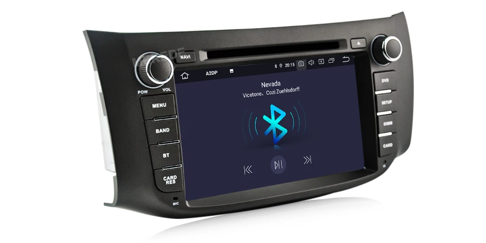 Sale MEKEDE Android9.0 Car Radio DVD for NISSAN SILPHY Quad Core wifi Bluetooth video audio Multimedia 2 din car dvd player 16