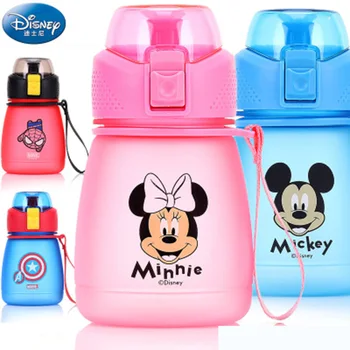 

Disney Cup creative summer portable hand cup with straw children's home cup drinking cup Safe and watertight