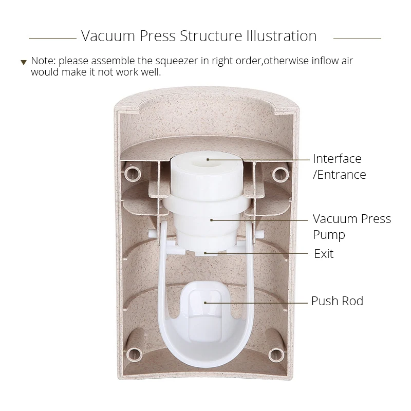 BR полностью автоматическая соковыжималка для зубной пасты настенный моющийся соковыжималки для зубной пасты вакуумный пресс Универсальный дозатор для детей