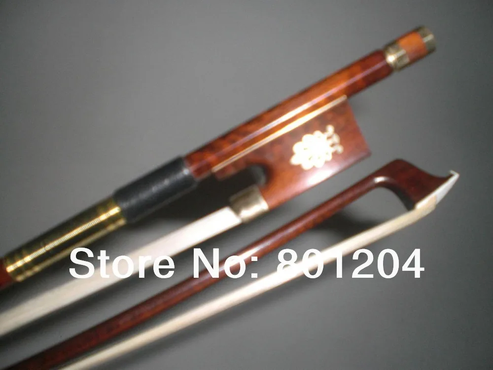 

2 PCs Snake wood Violin bow 4/4, Snake wood frog violin bow