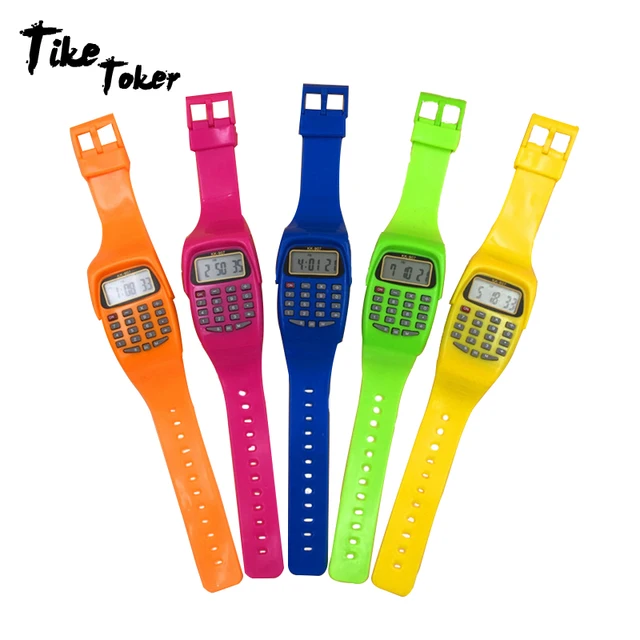TIke Toker,NEW Boy Girl Student Sport Time Clock Electronic Digital Wrist Watch TIke Toker,NEW Boy Girl Student Sport Time Clock Electronic Digital Wrist Watch