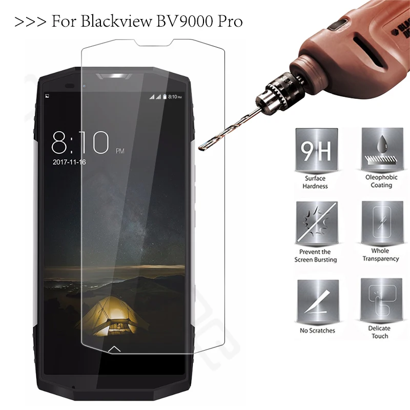 Для Blackview BV9000 Pro закаленное стекло 9H 2.5D тонкая защитная пленка Взрывозащищенная