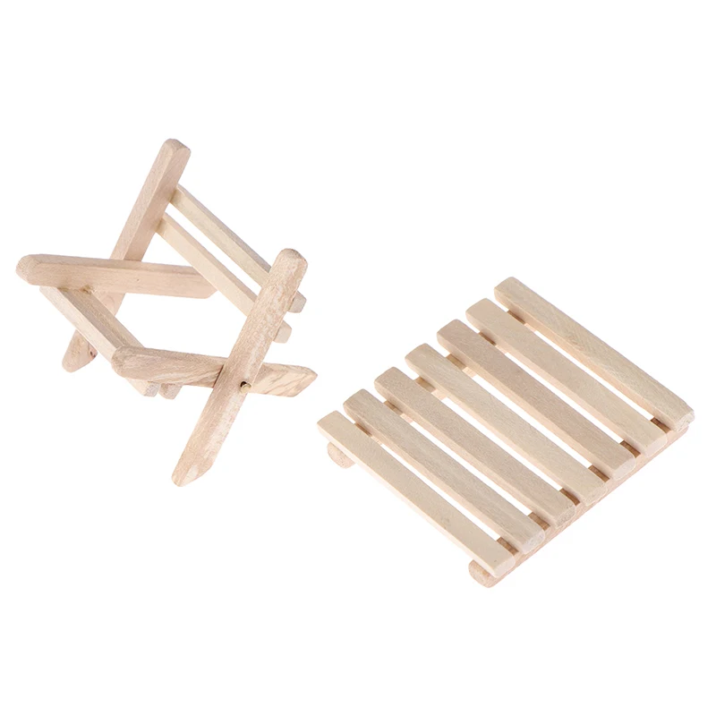 1:12 Dollhouse miniature furniture beach folding table for kids toys r.