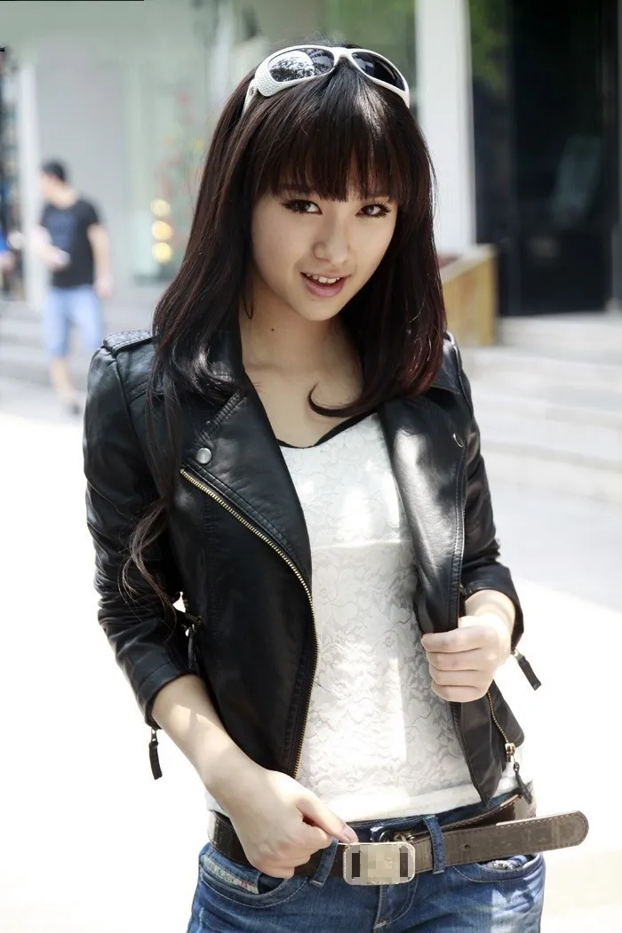 

2018 New Arrial Women Autumn Winter Suede Faux Leather Coat Lady Fashion Motorcycle Jacket Zippers Biker Outwear