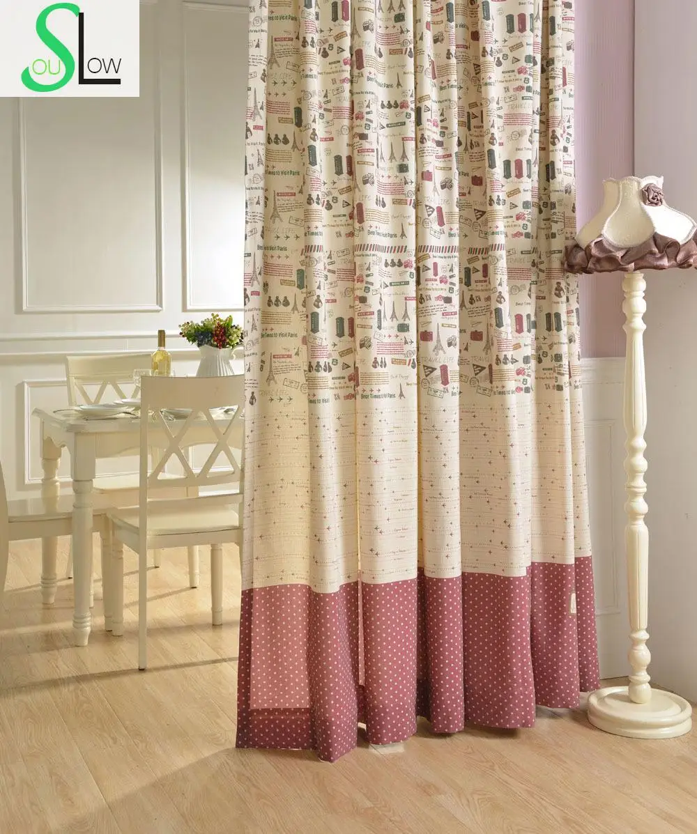 Printed Fabric Series Cartoon Curtain Decorative Curtains Cortinas Printed Fabric Series Cartoon Curtain Decorative Curtains Cortinas Living Room Children Modern For Bedroom Gordijnen Kitchen In From Home Garden