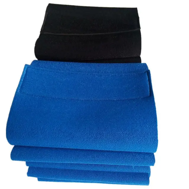 2017 Men Women Waist Trimmer Back Support Belt Brace Gym Guard Posture Pain Relief Waist Support Black/Blue j2