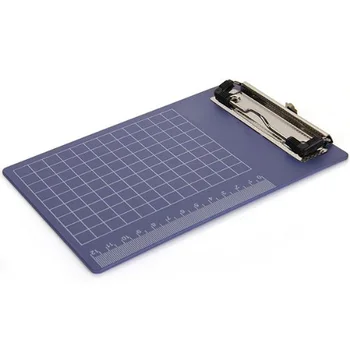 

Affordable 5pcs Pad Clip Holder Folder Plastic Clipboard Blue for paper A6