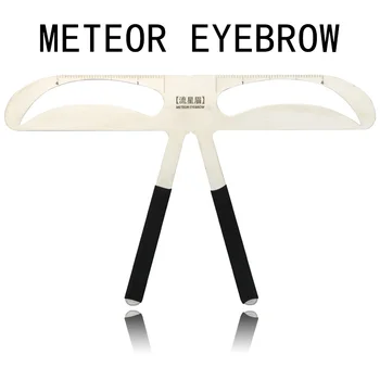 

Eyebrow stencils maquiagem beauty balance tattoos stencil template dly template eyebrow ruler makeup tool METEOR EYEBROW