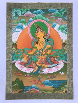 

Chinese Tibetan Buddhist Thangka Buddhism God portrait
